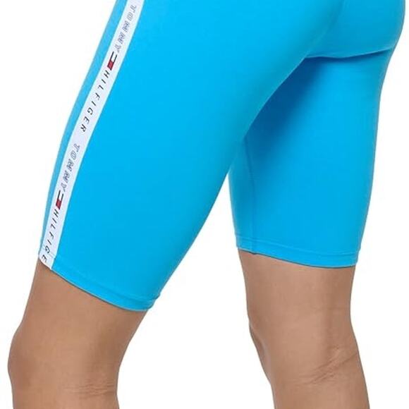 NWT Tommy Hilfiger Women's Logo Taping Stretch High Rise Short Small - Picture 3 of 10